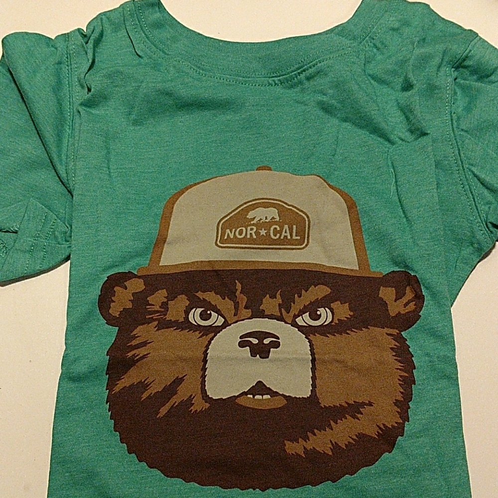 Nor Cal smokey the bear  t-shirt